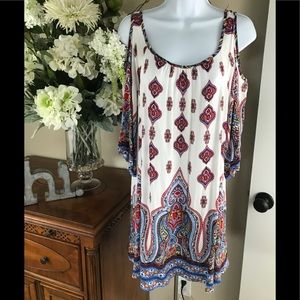 Tunic Cold Shoulder Size L